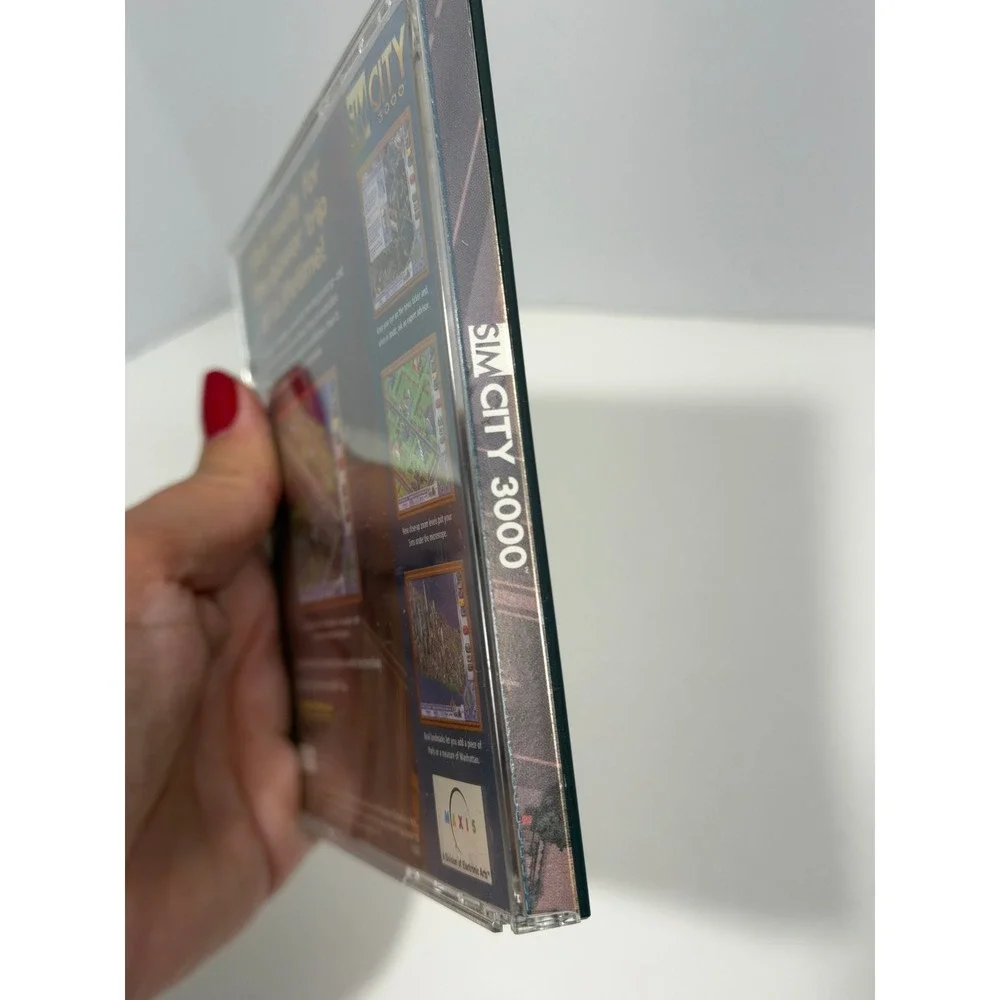 The Sims 3 and SimCity 3000 PC Game Bundle EA Maxis Simulation Strategy Disc Set